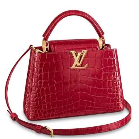 lv capucine mini|lv capucines mini crocodile.